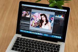 Lightroom tietokoneessa.